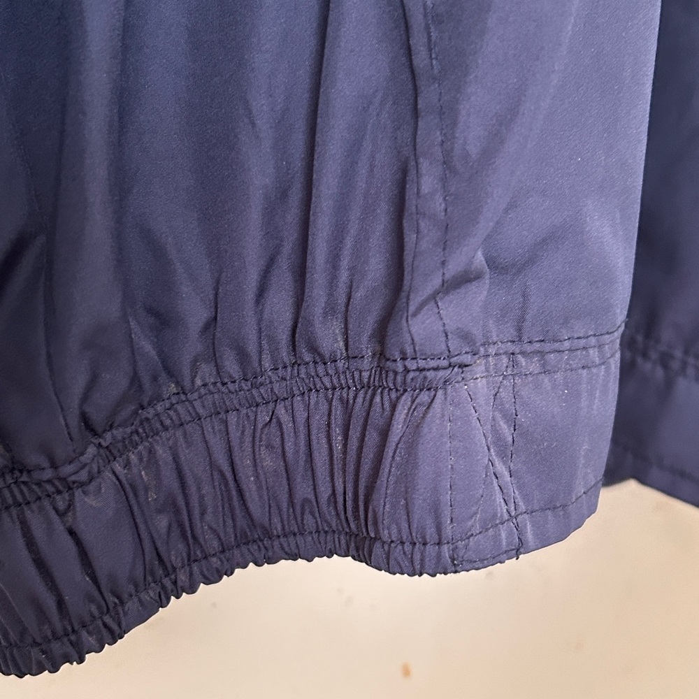 Men’s Mapei windbreaker Navy V-Neck Pullover XL biking cycling - Picture 5 of 8